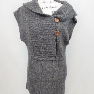Free People Gray Sweater Vest